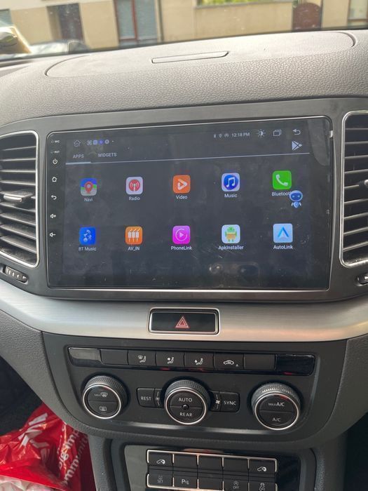 VW Sharan 2012–2018 – Radio Android 9" CarPlay