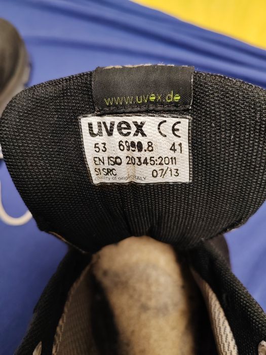 Ботинки рабочие Uvex 42 носок