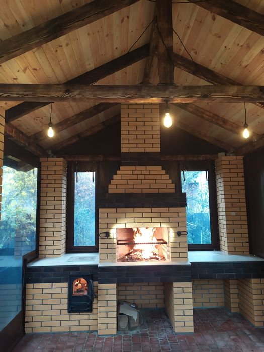 #Камін  #Барбекю #Альтанка, Будівництво Баня,Сауна #Пічник #піч #груба