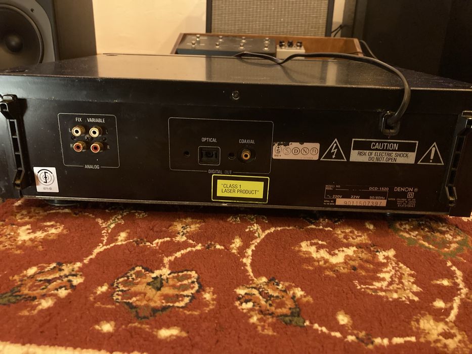 ｃｄ1 Denon DCD-1520 (DCD1520) Odtwarzacz płyt CD/SACD