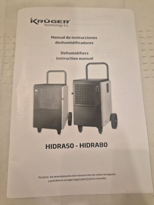 Desumidificador Industrial Krüger HIDRA 80
