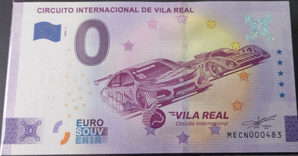 Notas 0€ Portugal e estrangeiro