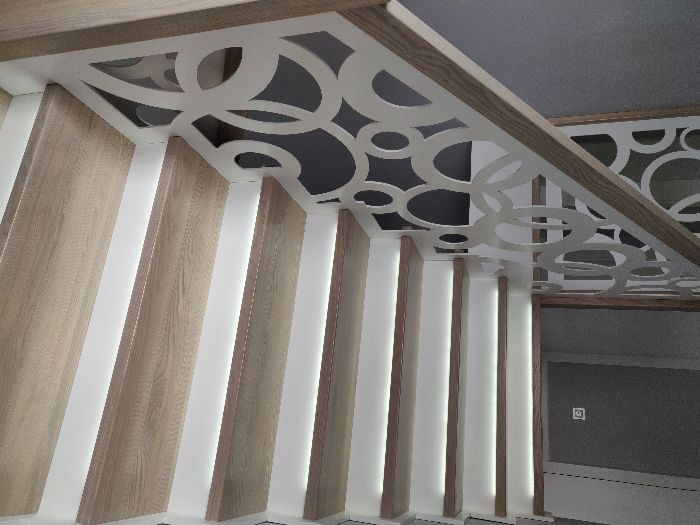 schody drewniane na beton