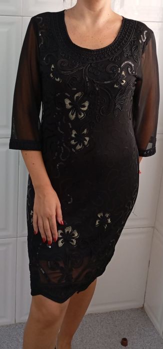 Vestido classico elegante e formal para eventos