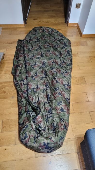Śpiwór wojskowy moro