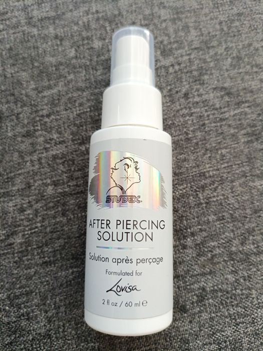 STUDEX after piercing solution aż 60ml płyn do pielęgnacji uszu itp.