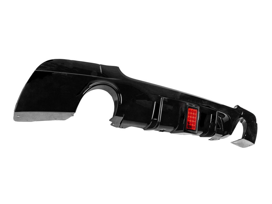 BMW 3 E92/E93 Дифузор заднього бампера [O-O вихлоп] LED (для M-Sport)