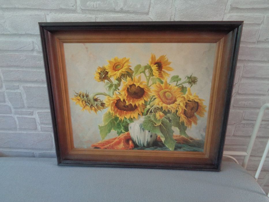 Słoneczniki  obraz 60 cmx 50 cm