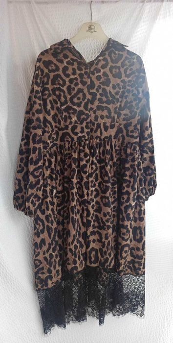 SHEIN  elegancka sukienka panterka R./46/48