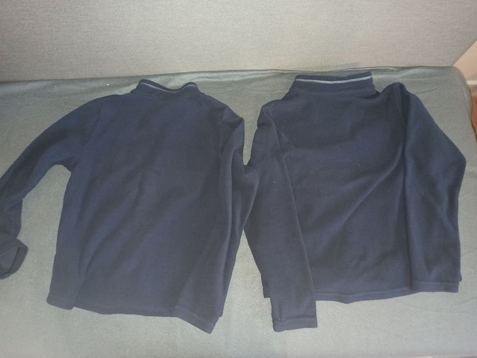 Sprzedam polary Decathlon dla bliźniaków 141-150