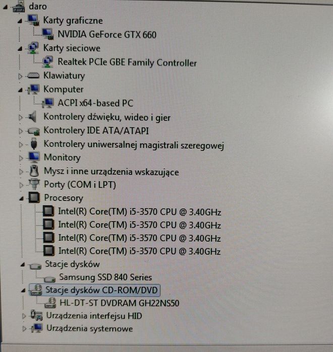 Komputer stacjonarny SSD  za drobne