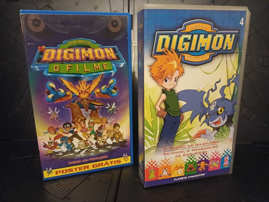 Digimon VHS lote