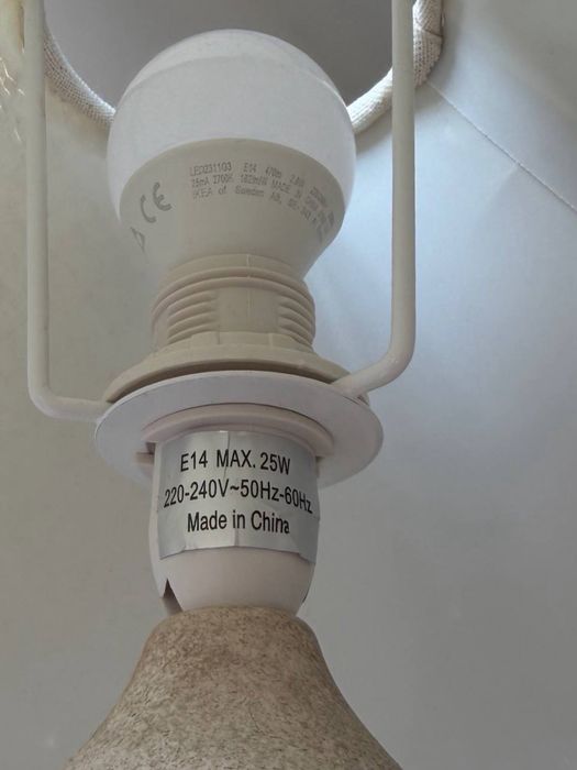Candeeiro de Mesa em Cerâmica Zara Home