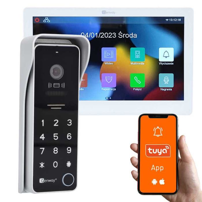 Monitoring Alarmy Domofon Telewizja Inteligentny Smart Dom Instalacje