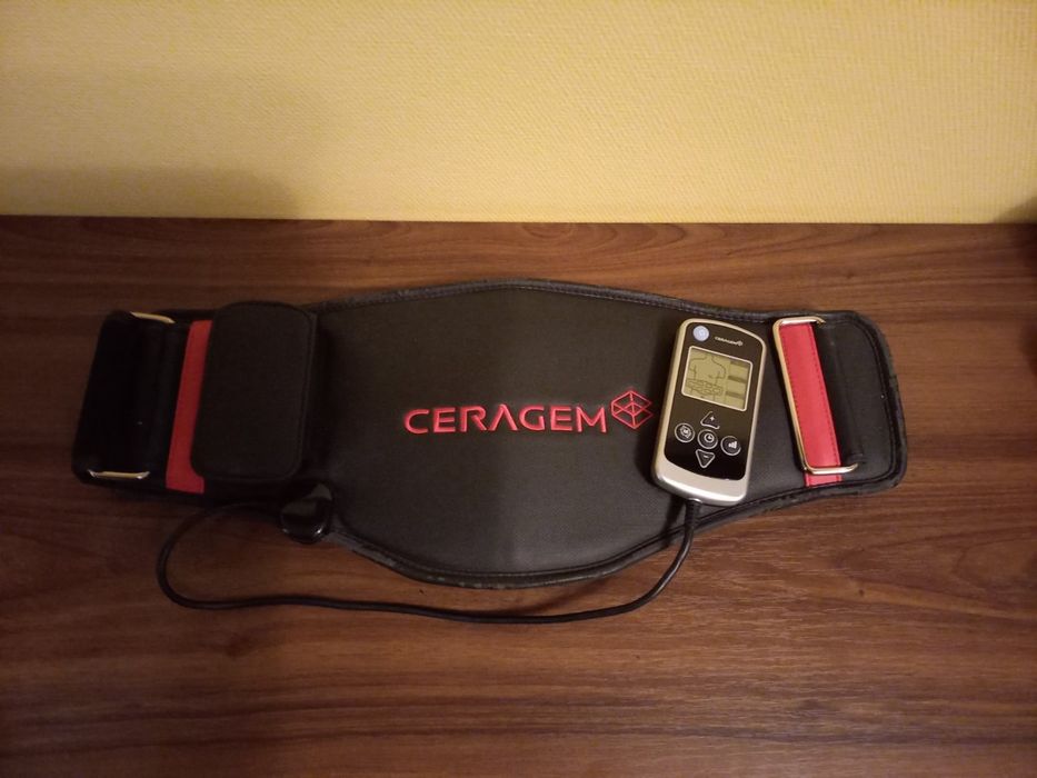 CERAGEM SLIM BELT / Пояс мiостимулятор для схуднення / Акумулятор
