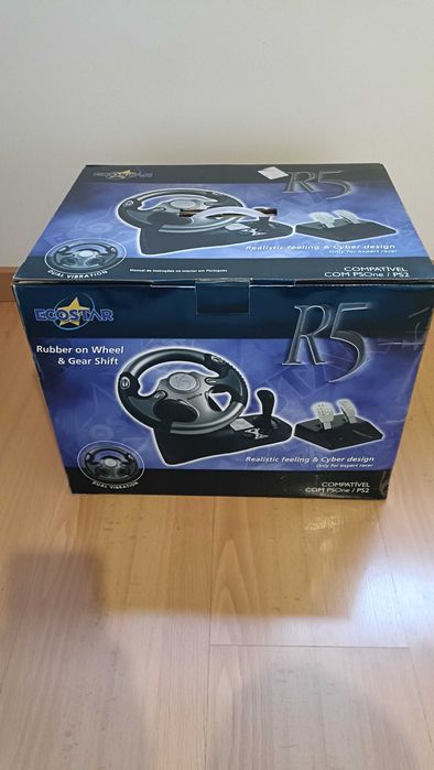 Ecostar R5 volante e pedais para Playstation