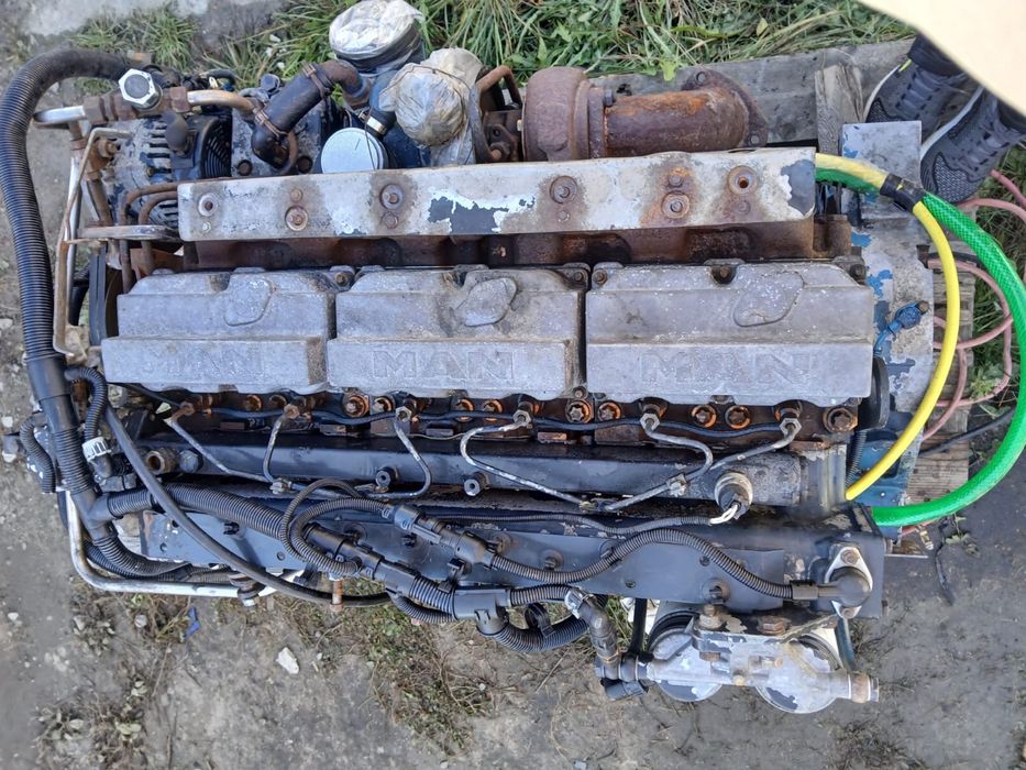 Мотор двигун двигатель MAN ман 6.9