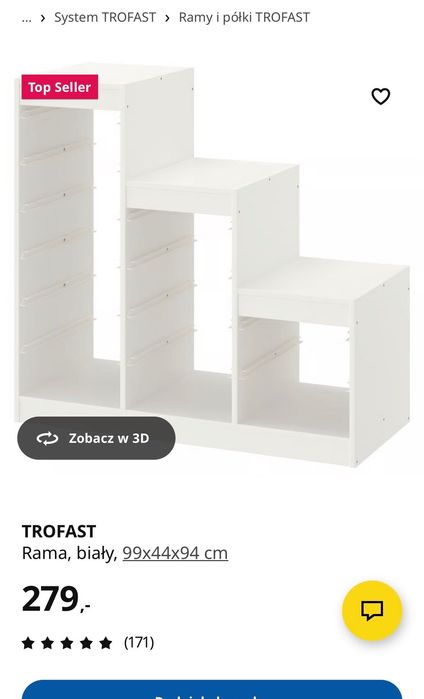 Regał dziecięcy