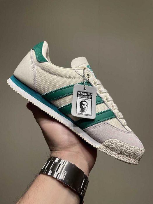 Кросівки Adidas Spezial x Liam Gallagher Beige Green | кроси Адідас
