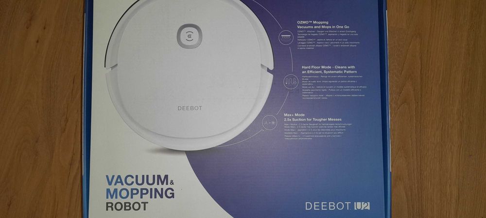 Aspirador Robot Ecovas DEEBOT U2