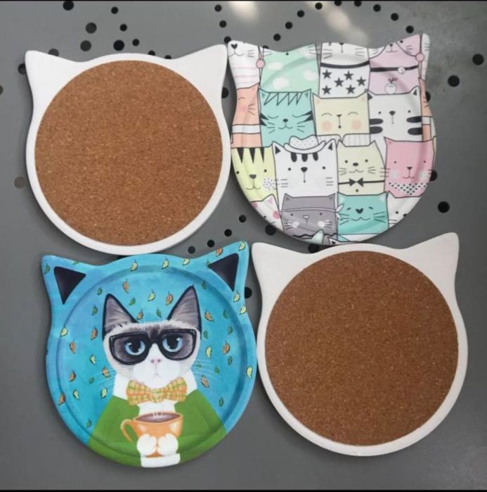 Подставки под чашку и бокал