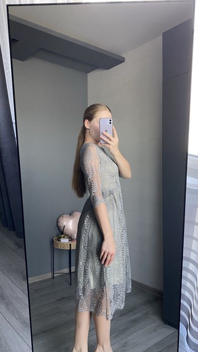 Сукня-міді , підійде на xs