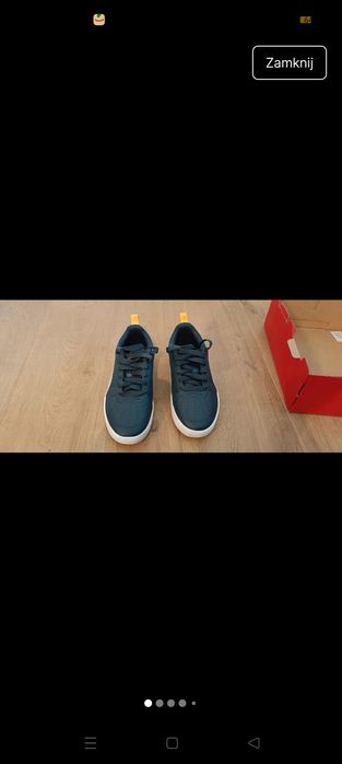 Buty Puma Rickie Jr kolor Dark night-plat gray-zinnia rozmiar 38.5