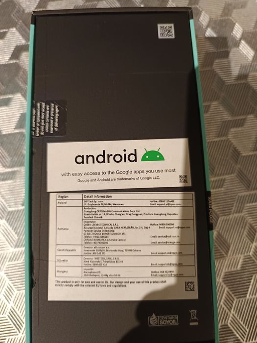 Oppo Reno 7 8/128 Pomarańczowy