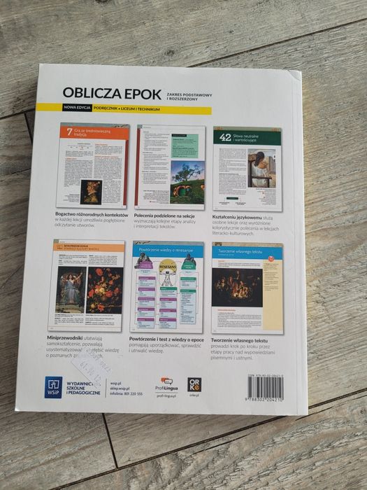 Język polski oblicza epok 1.2