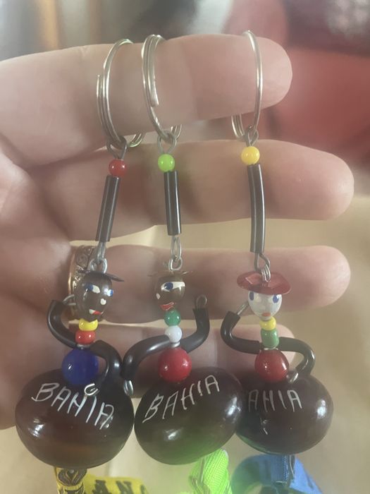 3 portachaves do Brasil, fitas BAia