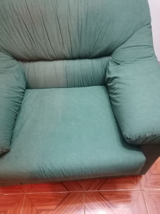 Poltrona em pele lavável