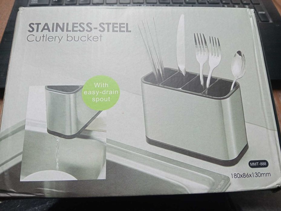 Escorredor de Talheres Profissional–Aço Inox SUS430–Mod. MMT-888 NOVO