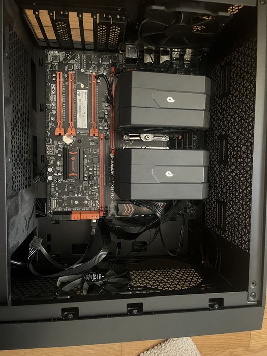 Servidor mid-atx xeon 2x E5-2969 v3 128gb ram nvidia gtx1080