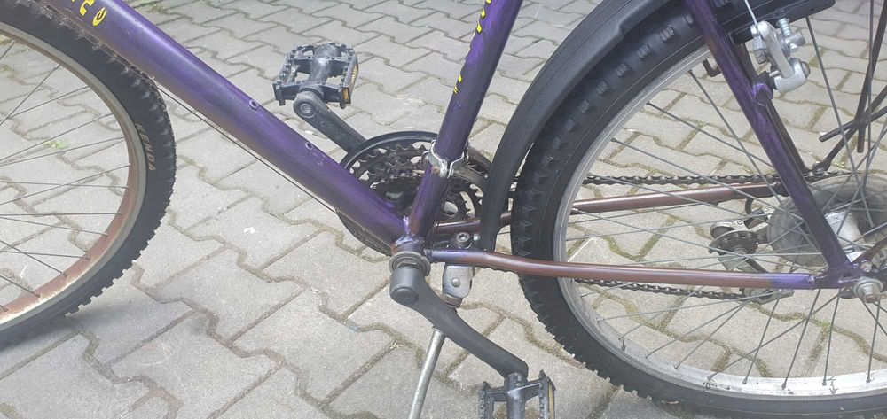 Stalowy rower górski Odnowiony ! nowe opony! Po renowacji
