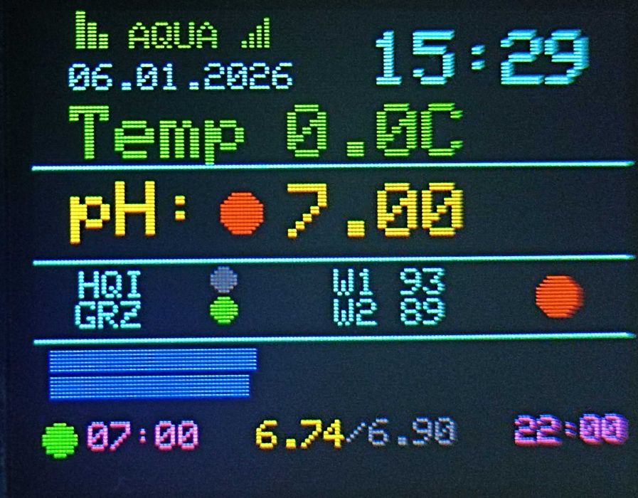 Komputer akwarystyczny V4.0 ,sterownik akwarium WI-FI