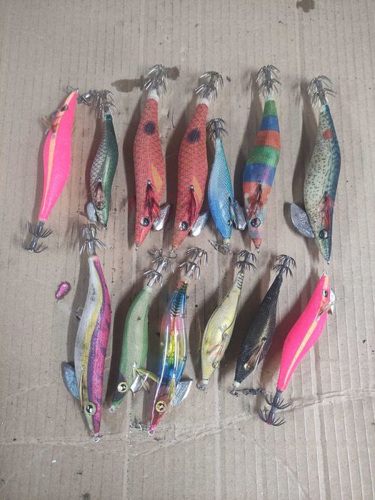 Palhaços/Toneiras Pesca Choco - Yozuri e Daiwas