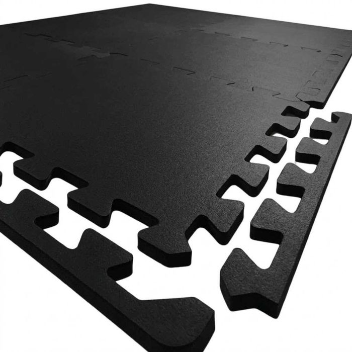 Mata puzzle Gumowo-Piankowa 2w1 ACTIV FIT do ćwiczeń domowa siłownia crossfit