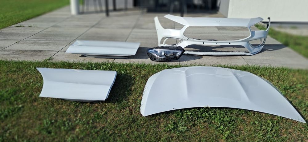 Mercedes cla w 118 prawy bok+przód