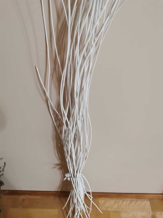 Dekoracyjne gałęzie, łodygi do dekoracji ślubnej, suszone gałązki35szt