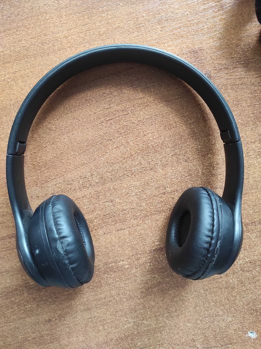 Бездротові навушники BLUETOOTH мікрофон P47 Black