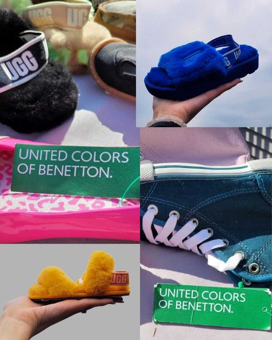 UGG Benetton ++ Дитяче взуття оптом. Дитячий брендовий сток з Європи