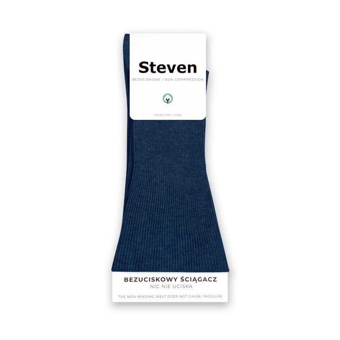 4x Skarpetki bezuciskowe czarne lub granatowe Steven r. 39-42