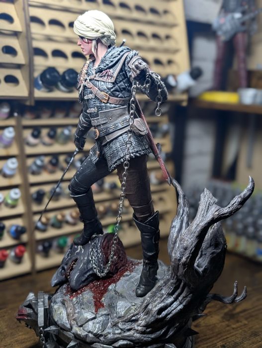 Ciri - Figurka Kolekcjonerska 42 cm Witcher IV