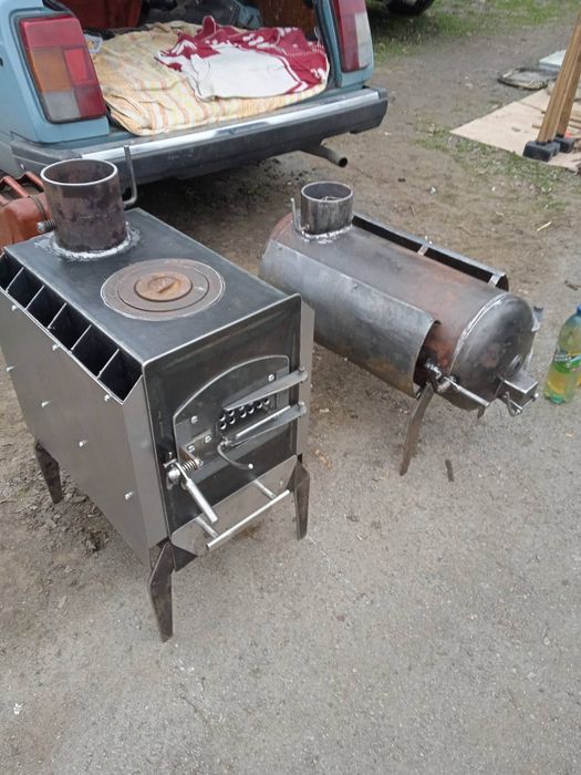 Буржуйка стальная «Эконом» | Печь для гаража, дома