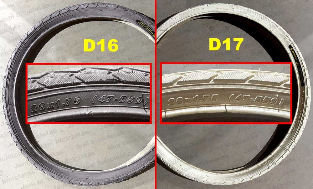 Pneus de bicicleta de 26x1.50 a 26x2.10