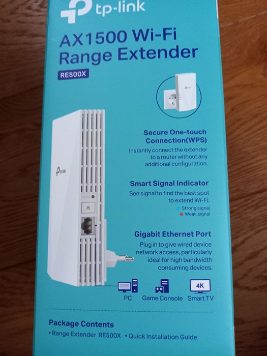 Wzmacniacz wifi TP-Link RE500X