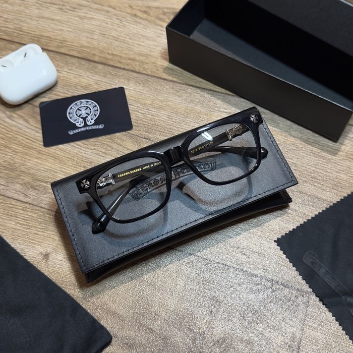 ‼️УЦЕНКА Пошкоджена коробка ‼️С КОМПЛЕКТОМ очки CHROME HEARTS