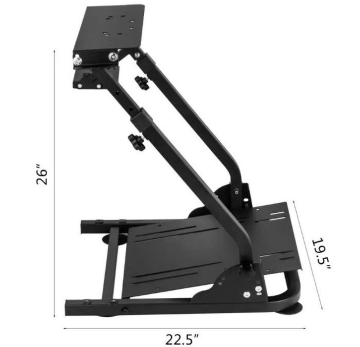 Suporte de Volante, Pedais e mudanças para Logitech Thrustmaster etc