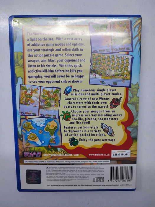 PS2 - Worms Blast435520973225349122