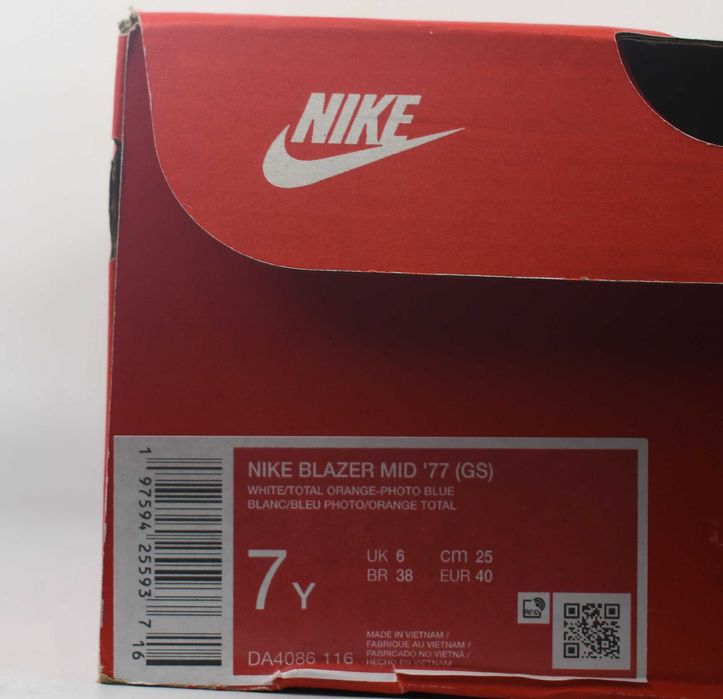 Używane Nike Blazer Mid '77  DA4086 roz. 40
